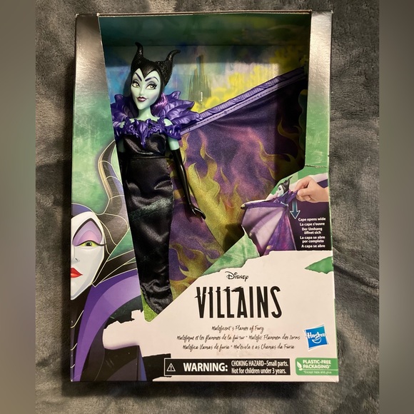 NIB Disney Villians Doll Collection Maleficent’s Flames of Fury - Picture 3 of 5